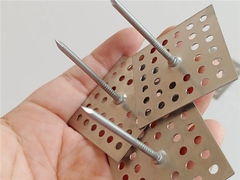 HUIHAO CUSTOM Perforierter Isolationshänger mit selbstverriegelnder Waschmaschine zur Isolierung von HVAC-Kanälen