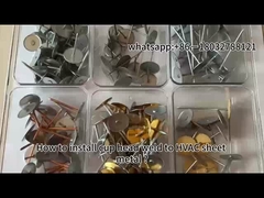 Wie schweißt man den Becherkopf an HVAC-Blatt?