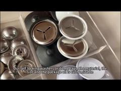 Größe und Material Anpassungsfähige Selbstverschließungswaschmaschine oder Selbstverschließungskappen aus Huihao