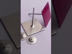 65 mm selbstklebende Isolierungspin aus Edelstahl mit selbstverriegelnder Flachwaschmaschine